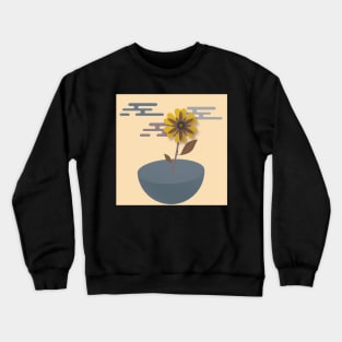 Lotus Flower Crewneck Sweatshirt